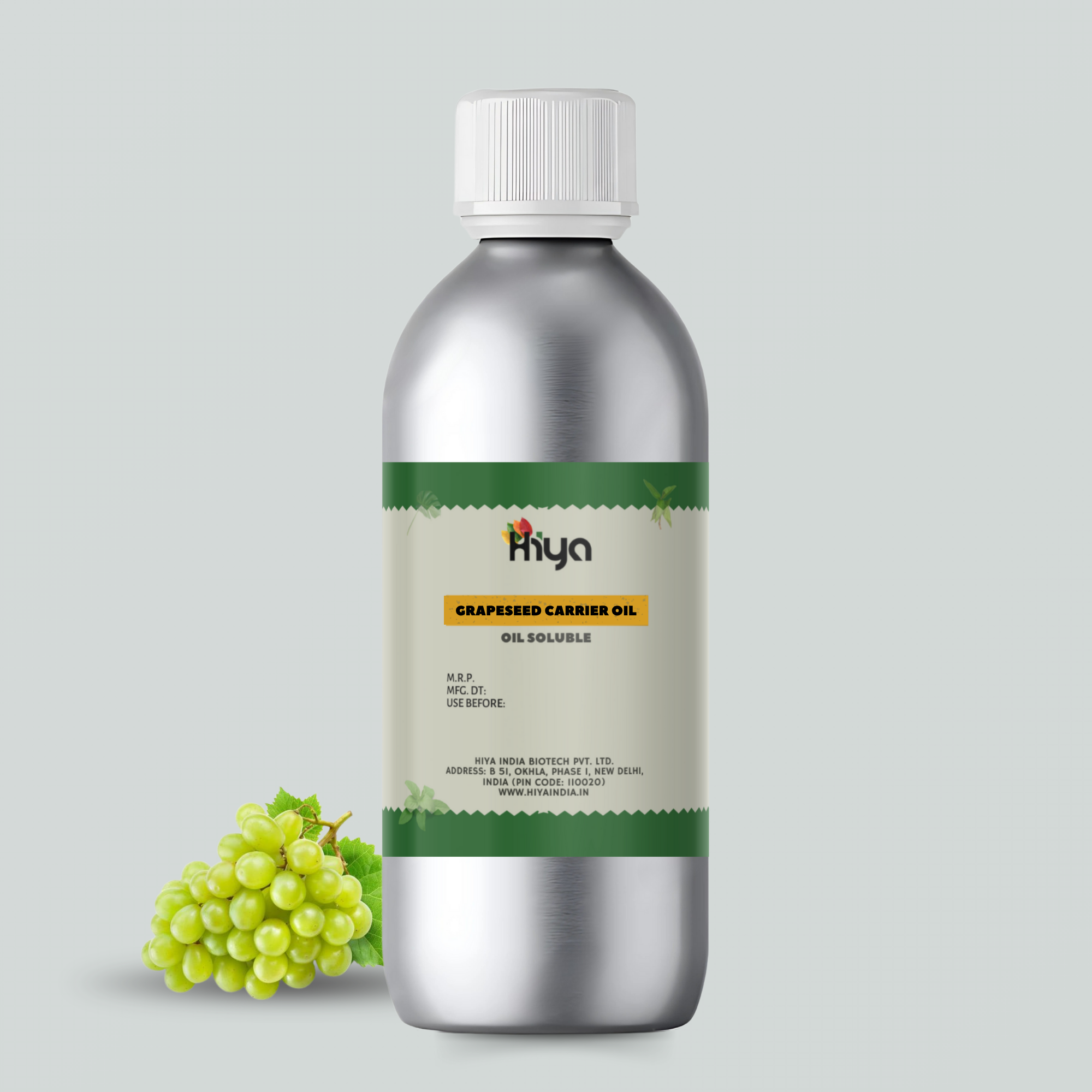 Grapeseed Carrier Oil (Green)