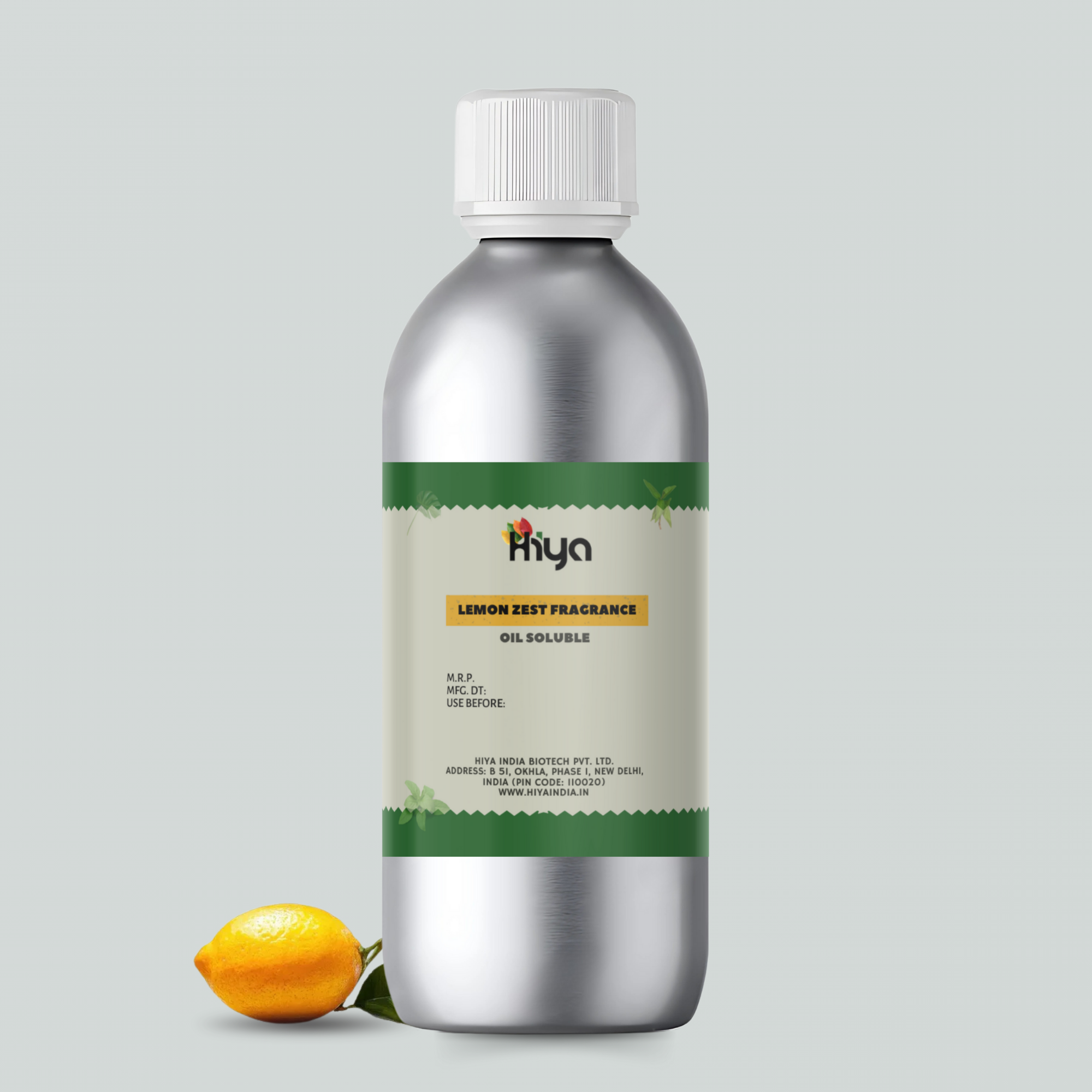 Lemon Zest Fragrance Oil For Personal Care (Oil Soluble)