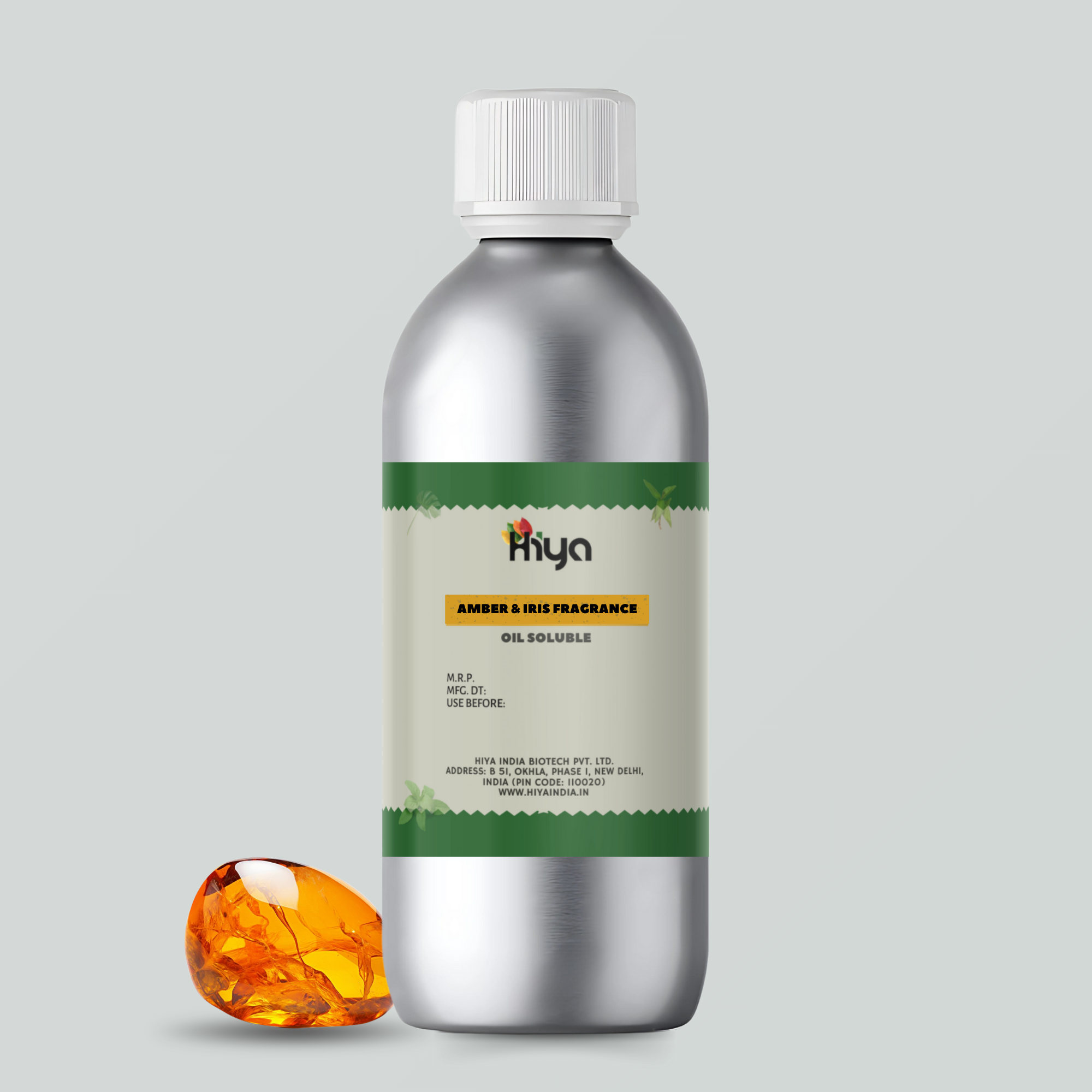 Amber & Iris Fragrance Oil for Candle Making