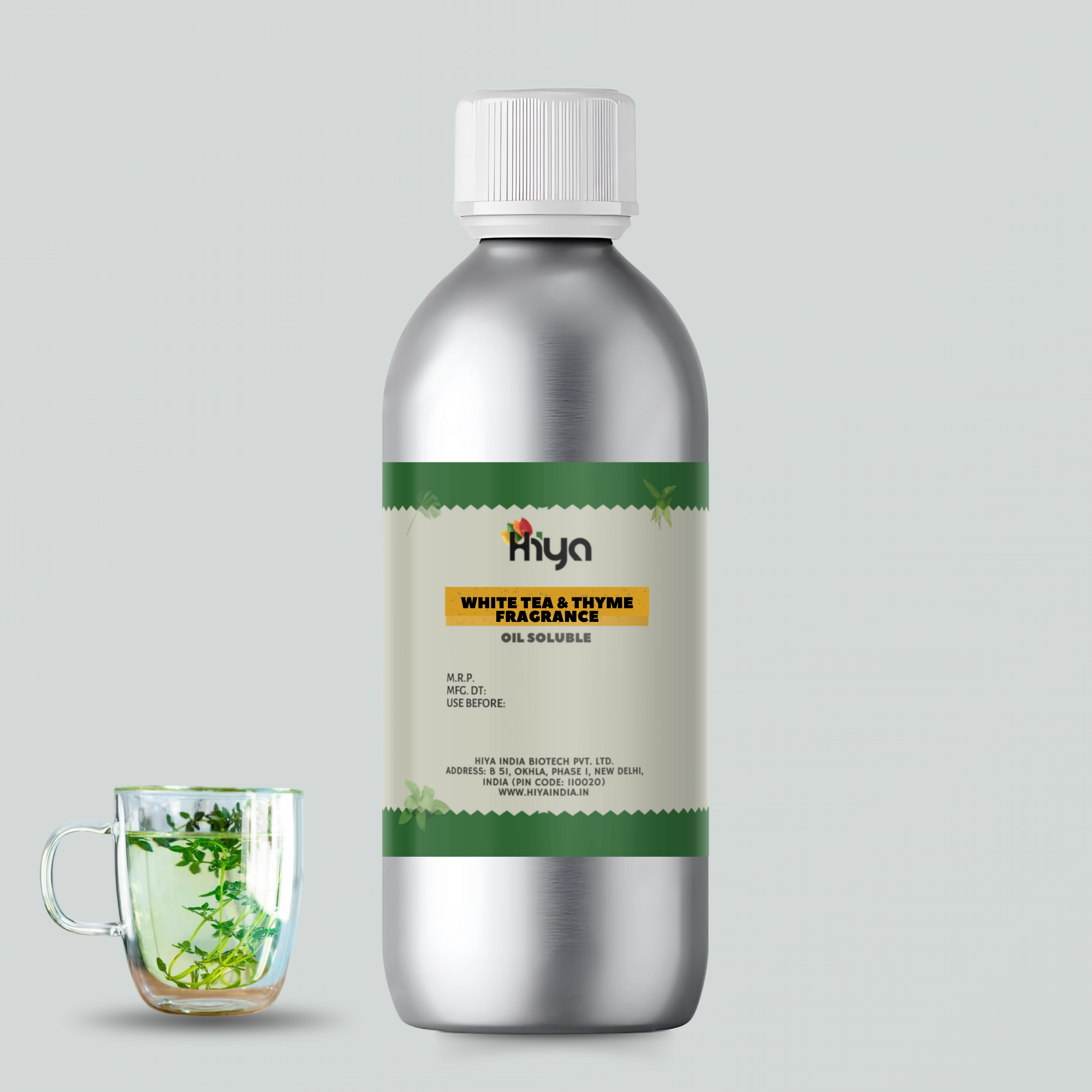 White Tea & Thyme Fragrance Oil for Candle Making