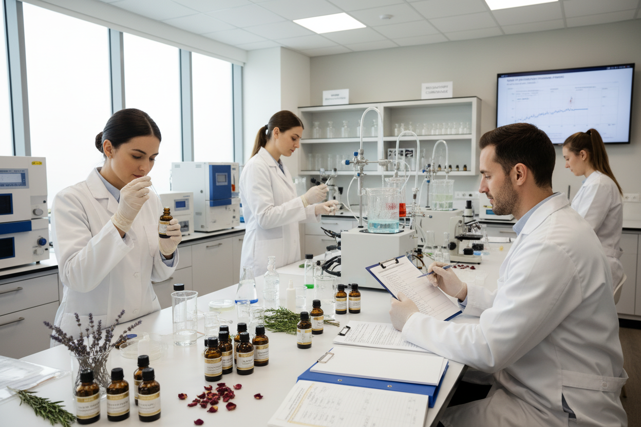 Generate an image for Application Lab & Claim Support for private label 