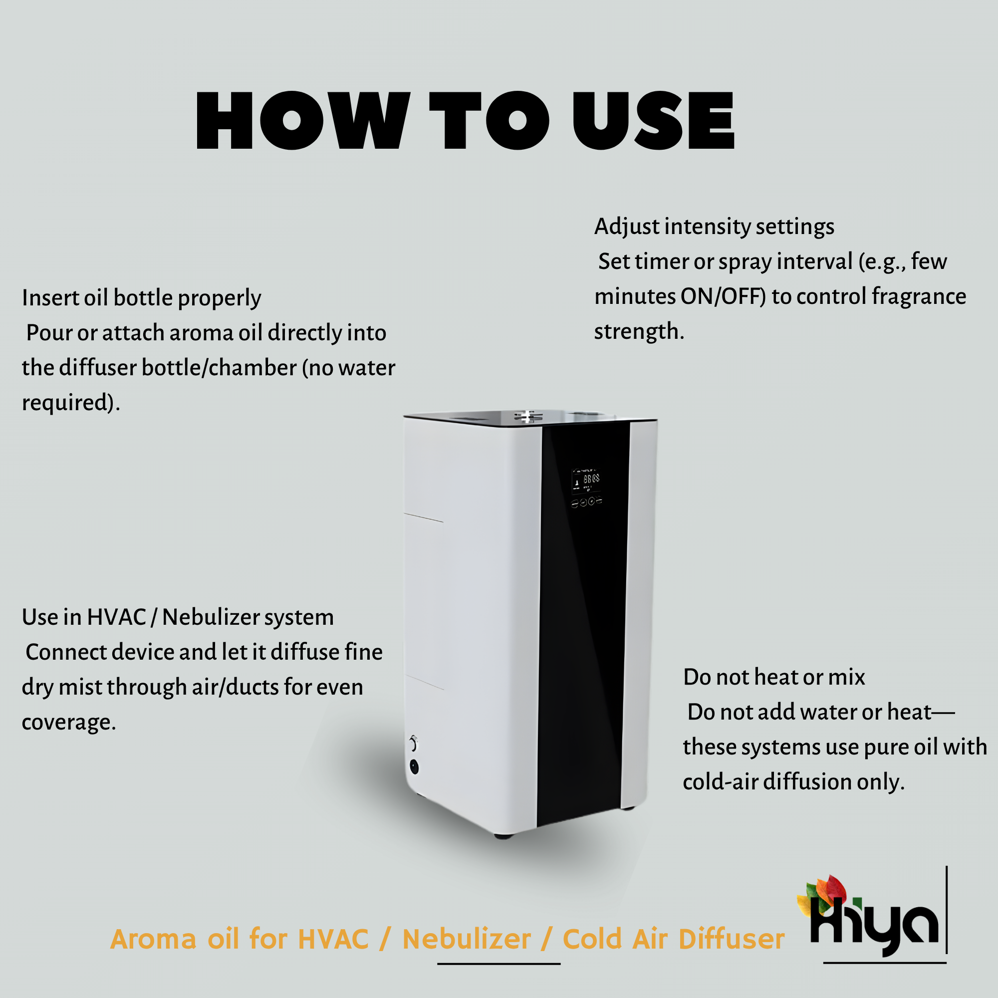 Hilton Fresh Aroma Oil for HVAC / Nebulizer / Cold Air Diffuser: Inspired by Hilton White Tea Scent