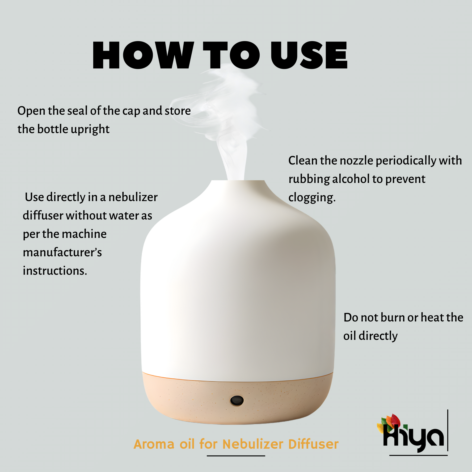 Camphor Aroma Oil for Nebulizer