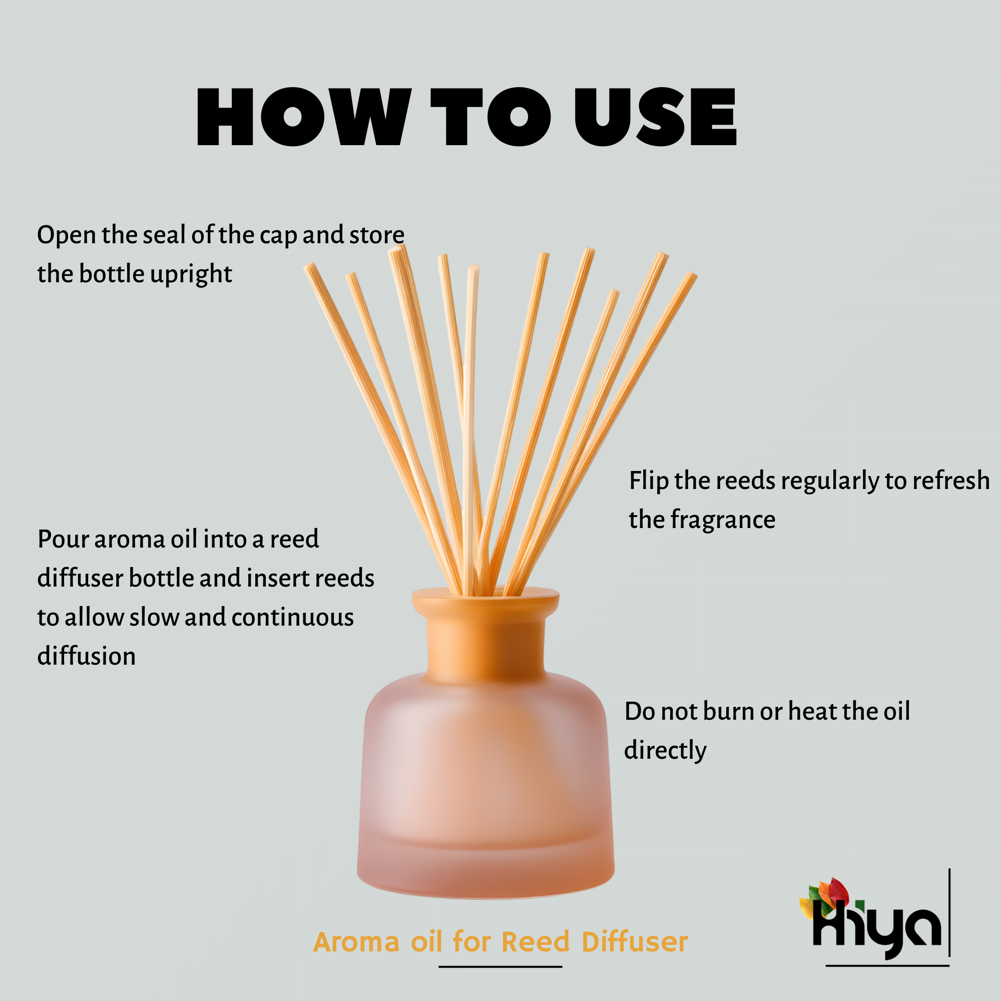 Camphor Aroma Oil for Reed Diffuser