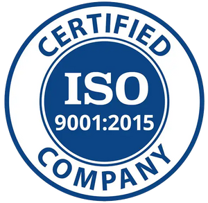 ISO 9001:2015 certification logo