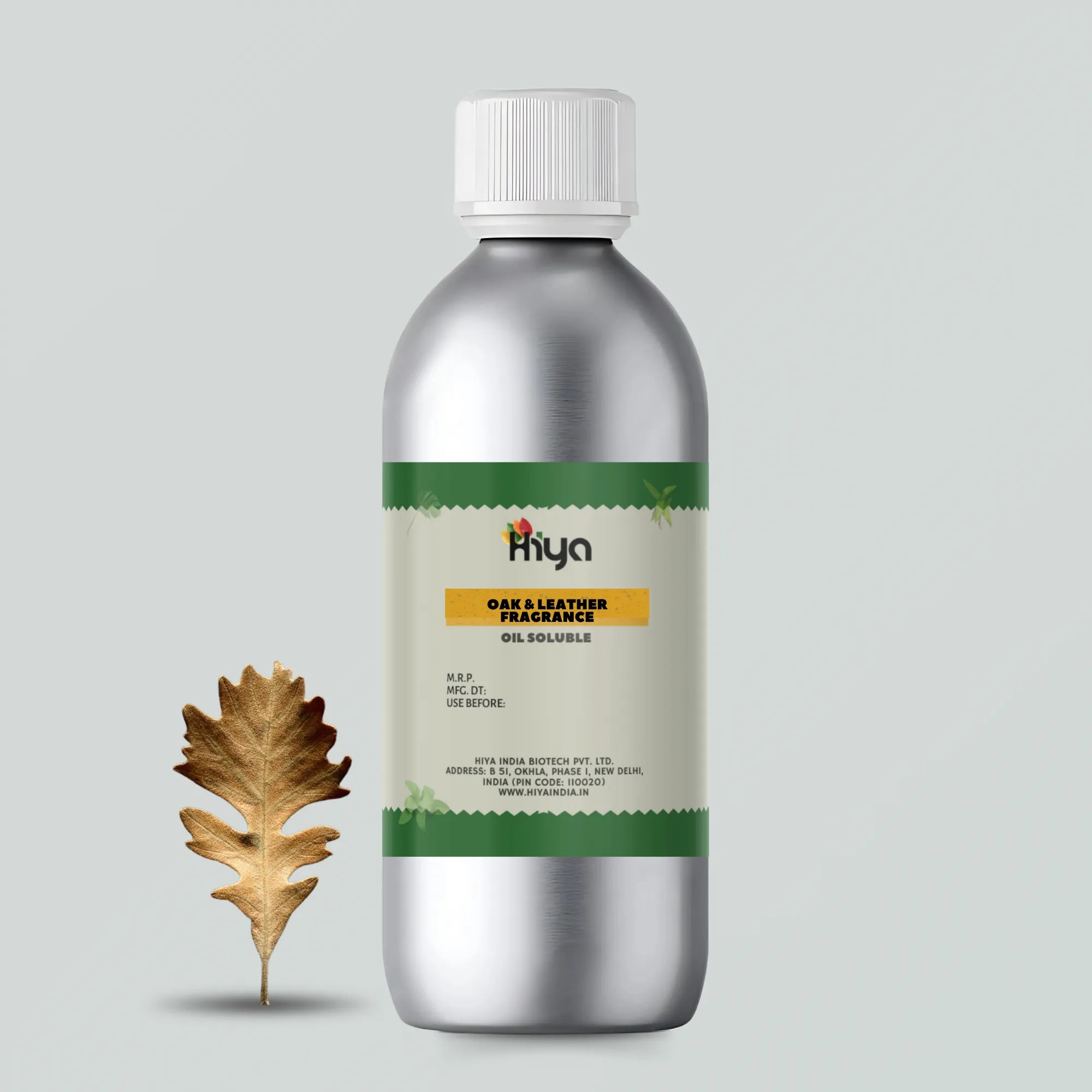 Oak & Leather Fragrance Oil for Candle Making